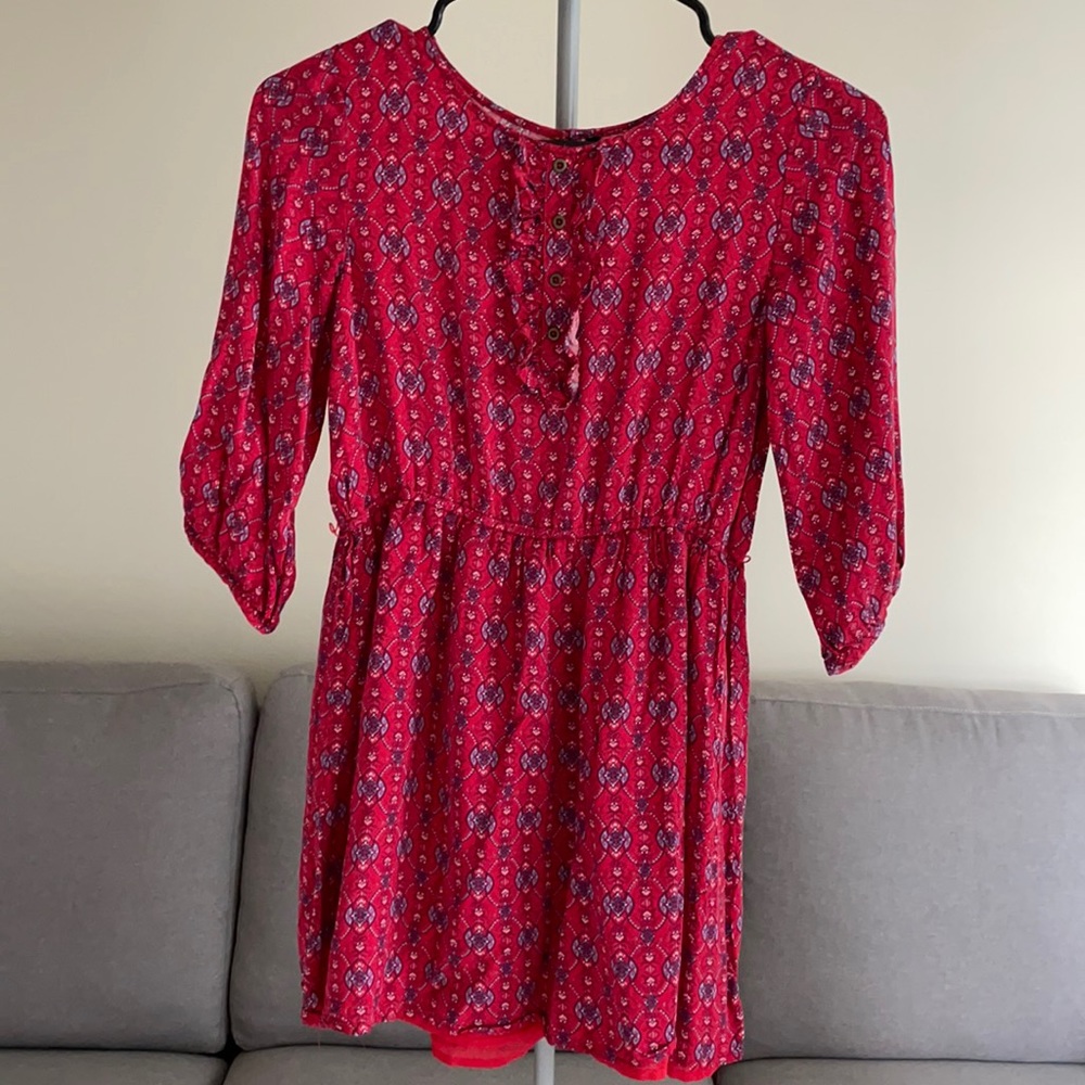 Girls red dress